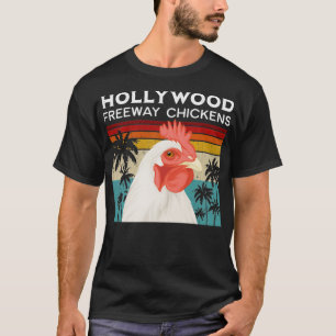 Hollywood Freeway Kippen Onofficiële Stad Vogel Zo T-shirt