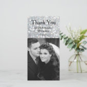 Hollywood Glam Carte de remerciements (Debout devant)