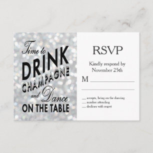 Hollywood Glam RSVP