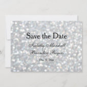 Hollywood Glam Save the Date (Achterkant)