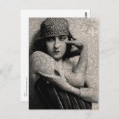 Hollywood  Gloria Briefkaart (Voorkant / Achterkant)