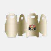 HOLLYWOOD Golden Retro Ballotins de fête d'anniver (Déplié)