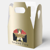 HOLLYWOOD Golden Retro Ballotins de fête d'anniver (Ouvert)