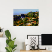 Hollywood Hills, California Print (Thuiskantoor)