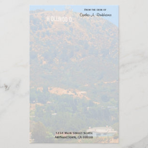 Hollywood Hills Specialized Stationery Briefpapier