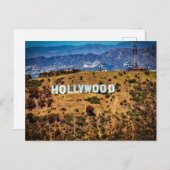 Hollywood, iconisch teken, briefkaart (Voorkant / Achterkant)
