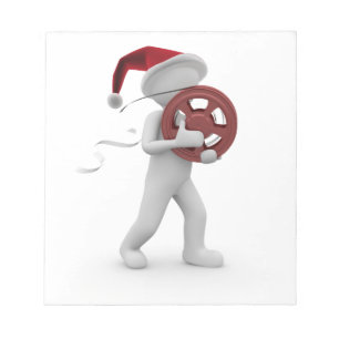 hollywood kerstmis notitieblok