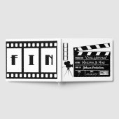 Hollywood Movie Clapboard Mariage livre d'invité (Complet)