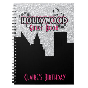 Hollywood Party Guest Book Notitieboek