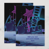 Hollywood Prom-Sjabloon Kaart (Voorkant / Achterkant)