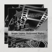 Hollywood Prom Uitnodigingen (Voorkant / Achterkant)