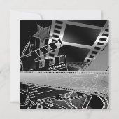 Hollywood Prom Uitnodigingen (Achterkant)