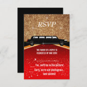 Hollywood Red Carpet RSVP (Devant / Derrière)