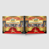 Hollywood Red Carpet verjaardagsfeestje gastenboek (Volledig)