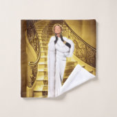 Hollywood Regency Silent Movie Diva (Gant de toilette)