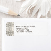  Hollywood retouradreslabel Etiket (Insitu)