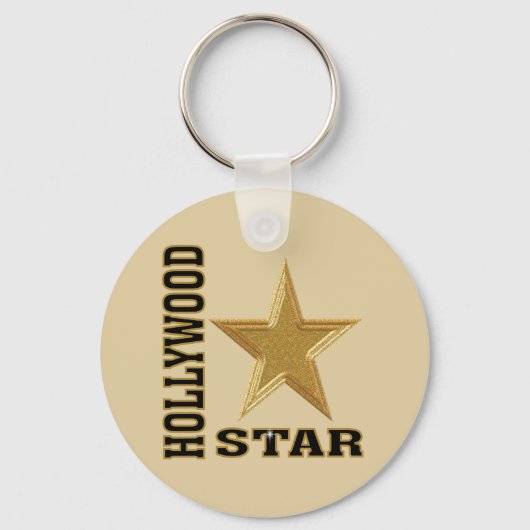 Hollywood Star Sleutelhanger (Voorkant)