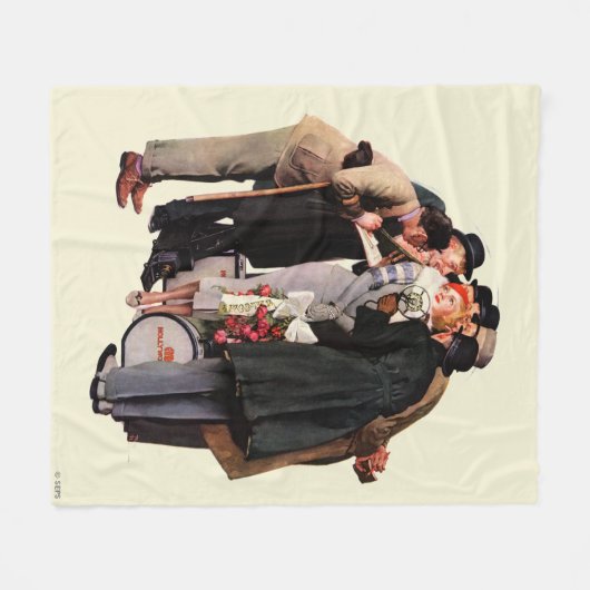 Hollywood Starlet Fleece Deken (Voorkant (Horizontaal))