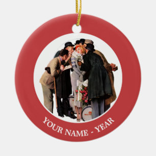 Hollywood Starlet Keramisch Ornament