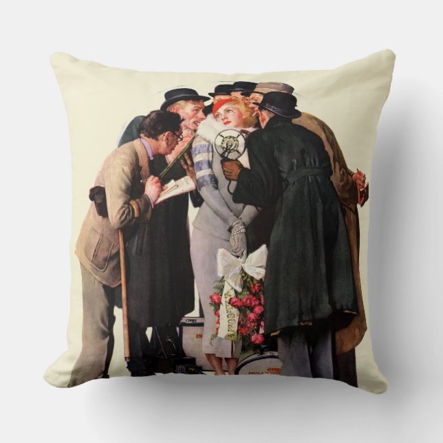Hollywood Starlet Kussen (Voorkant)