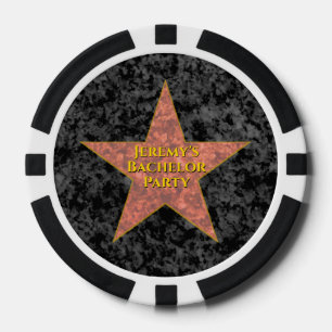 Hollywood Ster Poker Chips