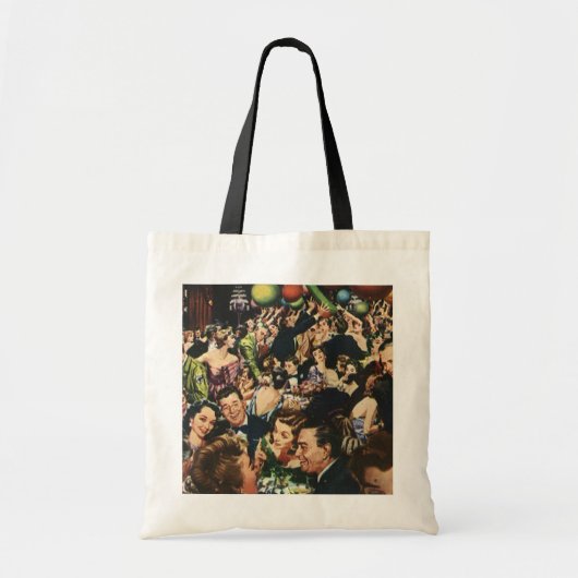 Hollywood Theme Fancy Partij met Ballonnen Tote Bag (Voorkant)