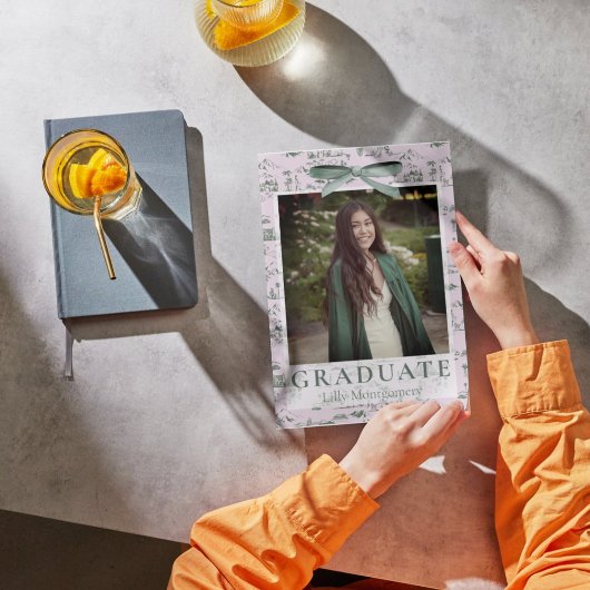 Hollywood Toile Coquette 5 Photo Faire-part