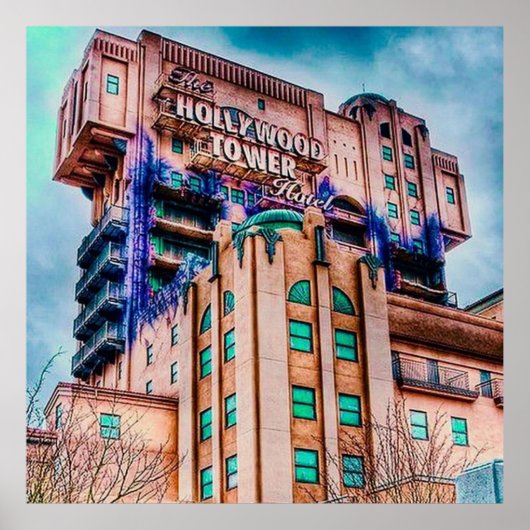 Hollywood Tower Hotel Poster (Voorkant)