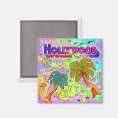 Hollywood Vacation Target Magnet Magneet (Voorkant / Achterkant)