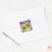 Hollywood Vacation Target Sticker (Envelop)