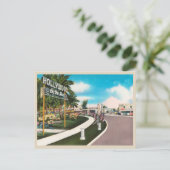 Hollywood van de Zee Florida Briefkaart (Staand voorkant)