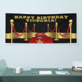 Hollywood verjaardagsfeestje banners (Beurs)