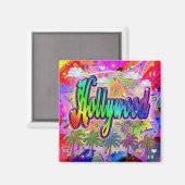 Hollywood Vista Express Magnet (Recto/Verso)