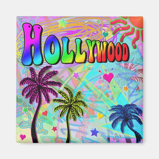 Hollywood Vivid Romance Magnet Magneet (Voorkant)