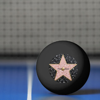 Hollywood Walk of Fame Square Onderzetter Pingpongballen