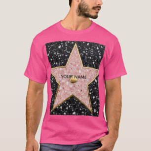 Hollywood Walk of Fame Square Onderzetter  T-shirt