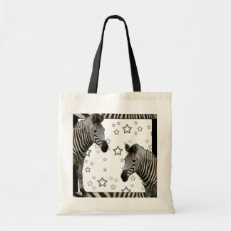 Hollywood Zebras Tote Bag