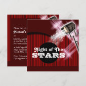 Hollywoodthema "elke leeftijd" PERSONALIZE Kaart (Voorkant / Achterkant)