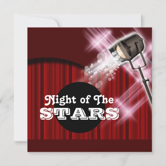 Hollywoodthema "elke leeftijd" PERSONALIZE Kaart (Voorkant)