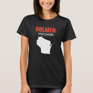 Holmen USA State America Travel Montanan Helena T-shirt