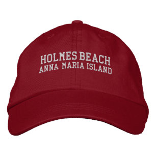Holmes Beach Florida geborduurde honkbalhoed Pet