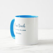 Holmes Beach Floride Café Mug (Devant gauche)
