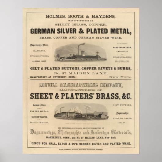 Holmes, Booth en Haydens Poster (Voorkant)