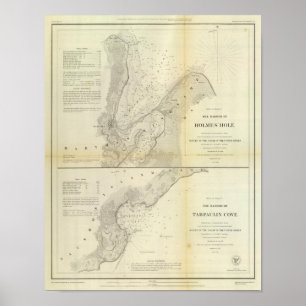 Holmes' Hole, Tarpaulin Cove Poster