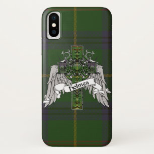 Holmes Tartan Cross iPhone X Hoesje