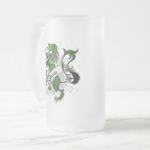 Holmes Tartan Lion Matglas Bierpul (Voorkant links)