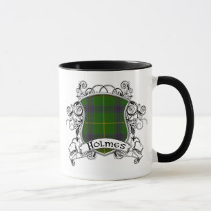 Holmes Tartan Shield Mok