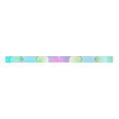 Holo Agate | Faux Iriscent Pastel Ombre Marmer Lint (Voorkant)