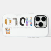 Holo, Conception de chat dur | Coque de téléphone (Verso (horizontal))