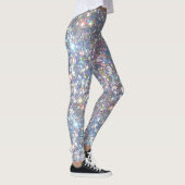 Holo glam Glitter print LEGGINGS uit Glitz! (Rechts)